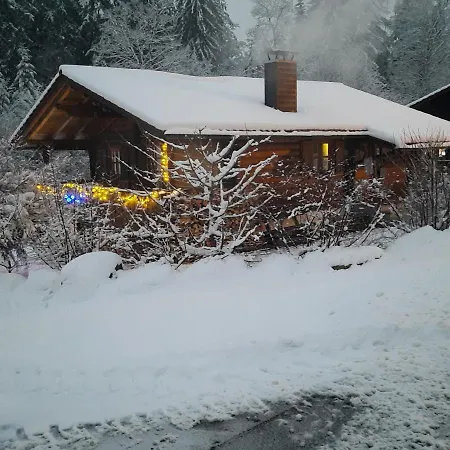 Hüttenzauber Ferienwohnung mitten im Nationalpark Lindberg Exterior foto